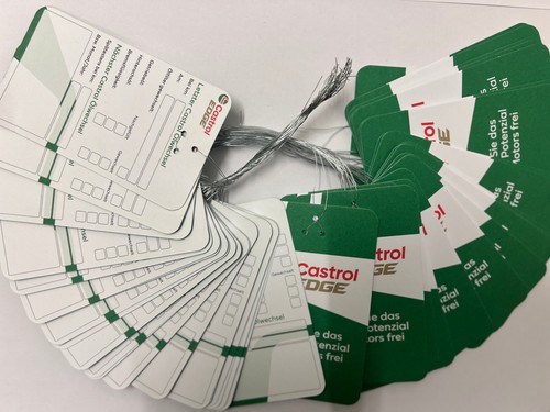 50x castrol ölzettel - castrol,