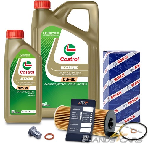 Bosch ölfilter castrol - bosch, Ölfilter+6l