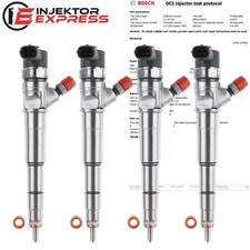 4x 0445110375 Einspritzdüse