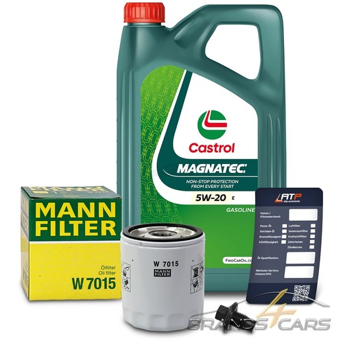Mann ölfilter castrol - mann, +5l