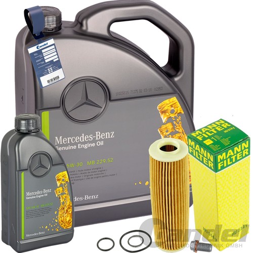 Mann ölfilter original - Ölfilter+6l,