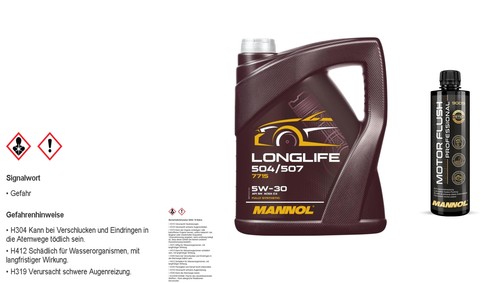 Mannol motoröl longlife - mannol,