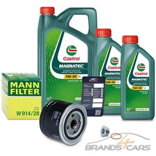 MANN ÖLFILTER+7L CASTROL